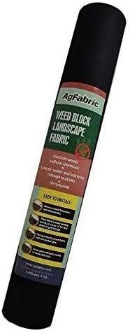 Agfabric Geotextile Landscape,6x200ft Landscape Fabric Weed Barrier Ground Cover Garden Mats for Driveway,Weeds Block,Erosion Control,Raised Garden Bed