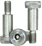 Jet Fitting & Supply Corp Socket Head Shoulder Screw - 1/4" x #10-32, Stainless Steel, Quantity: 25