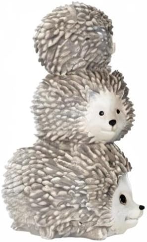 11657 Hedgehogs Garden Statue, one Size, Light Gray