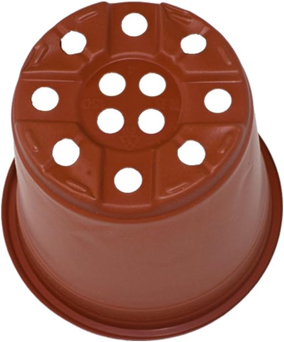 80 Pcs 6" Plastic Seedlings Plants Nursery Pots with 80 Pcs Waterproof Plastic T-Type Plant Tags and 2Pcs/Set Transplanting Digging Mini Tools