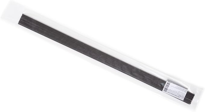 10-PCs 24" Plastic Coated Orchid Stakes for Plants Support, Bendable Orchid Support Stakes - Brown Long