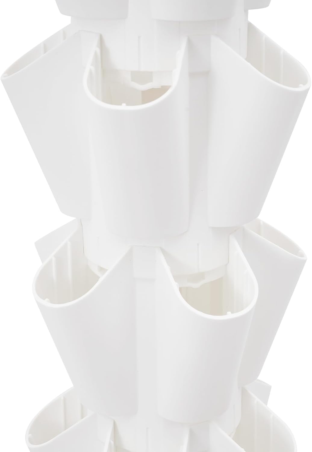 Hydroponic Tower, Vertical Planter Tower, 40 Planting Holes Water Planting Growing System Kit, Hydroponics Growing System Container with LED Grow Light for Herbs, Fruits and Vegetables