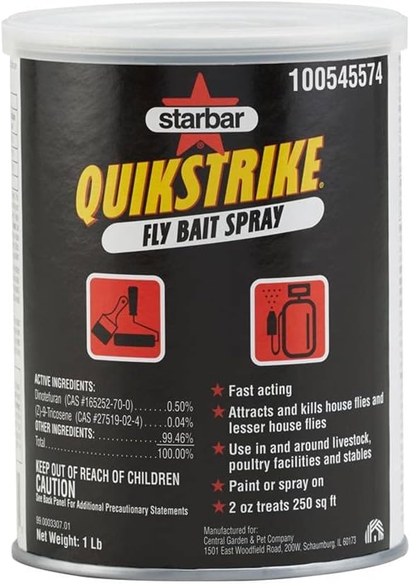 Stram QuikStrike Fly Bait Spray 1lb