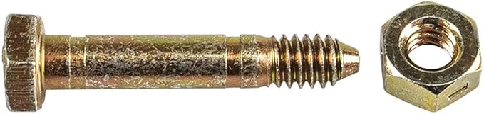 YOIASUGH 53200500 Shear Pins Bolts Nuts 1/4 Inches fits Ariens Snow Blowers 05907 532005 510016 51001600 B1SB918 AM123342 710-04954 (Set of 6)