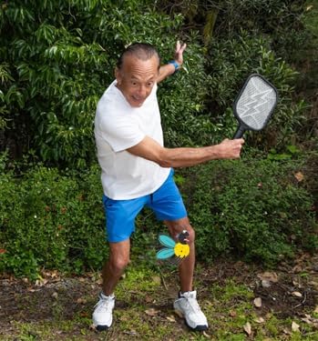 Electric Fly Swatter Racket, Mosquito Zapper Racket, Fly Zapper for Indoor and Outdoor, Flying Bug Zapper Racket, Gnat Zapper, Portable Bug Zapper Indoor Racket (Battery Powered)