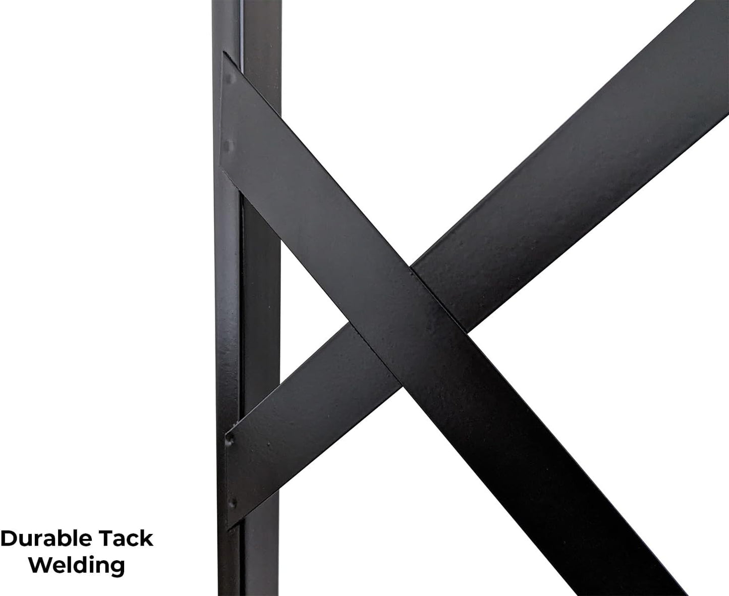 Giant Trellis, 108” high (9’ Tall) by 28” Wide Trellis with Arched top - Pack of 3 Complete trellises - by Meranti Home + Garden