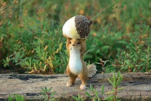 Garden Squirrel Figurine- Brave Squirrel Statue