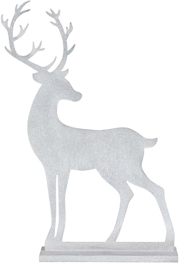 BLACK FOREST DECOR Majestic Deer Silo Statue