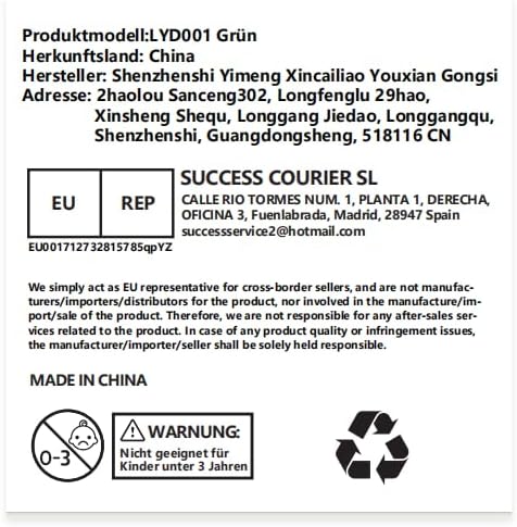 EsLuker.ly 6 Pack Garden Lawn Leaf Waste Bags, 71 Gallons Reusable Yard Litter Bag with 2 Pairs Gardening Gloves, Heavy Duty Trash Containers with Handles for Outdoor Cleanup, Ideal for Homeowners