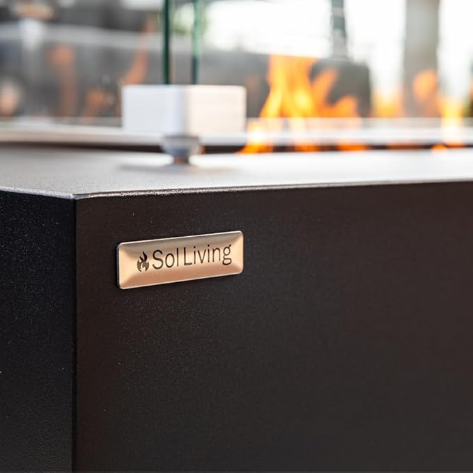 Westwood 50” Propane Fire Pit Smokeless Firepit Outdoor Gas Fire Pit for Outside Patio Firepit Table Includes Rain Cover Converter Kit Lava Rocks Lid CSA Certified