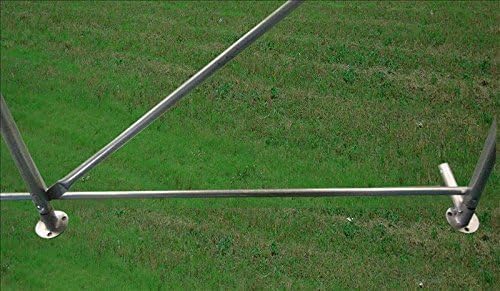 DELTA 24'x13' Carport - Heavy Duty Waterproof Outdoor Garage Shelter with PE Top Cover for Car, Truck, Boat - Grey