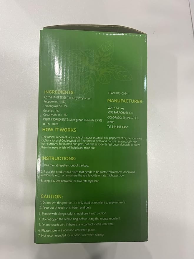 24 Pack Powerful Wasp Repellent Outdoor Indoor, Bee Repellent for Yellow Jackets, Hornets, Carpenter, Wasp Deterrent for Garden, Patio, Yard, Farm, Safe for Kids & Pets