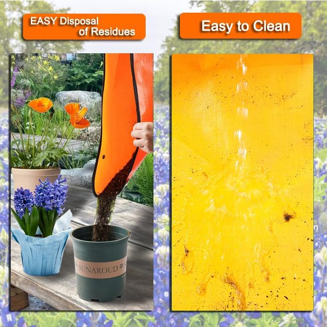 39" x 31" Thickened Repotting Mat for Plant Transplanting and Potting Soil Mess Control Waterproof Tray, Succulent Pots Portable Gardening Mat, Protect Nail Gloves, Best Gifts for Gardeners