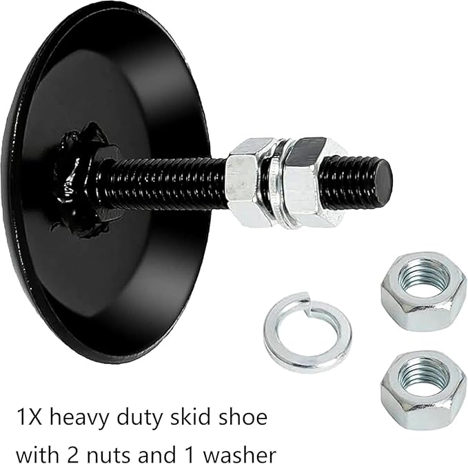 2873423 Snow Plow Attachments Accessories Skid Shoes, Universal Fit for ATV UTV Compatible with RZR 900S 1000XP Trail Ranger General Sportsman Pioneer Rhino Mule