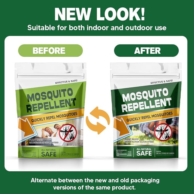 Mosquitoes Repellent Outdoor Patio, Mosquitos Repellant Indoor, Mosquito Deterrent Indoor,Mosquito Control for Room, Mosquito Repellents for Yard/Camping/Home/Travel 8-Pack