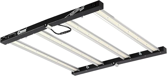 Lucius 400W LED Grow Light with LM281B Diodes, 2.9 µmol/J High Efficiency, Dimmable 4-Bar Light with 1344 Diodes, Full Spectrum Plant Grow Lamp for Indoor Plants, Seeding, Veg, Bloom, 120/240/277V