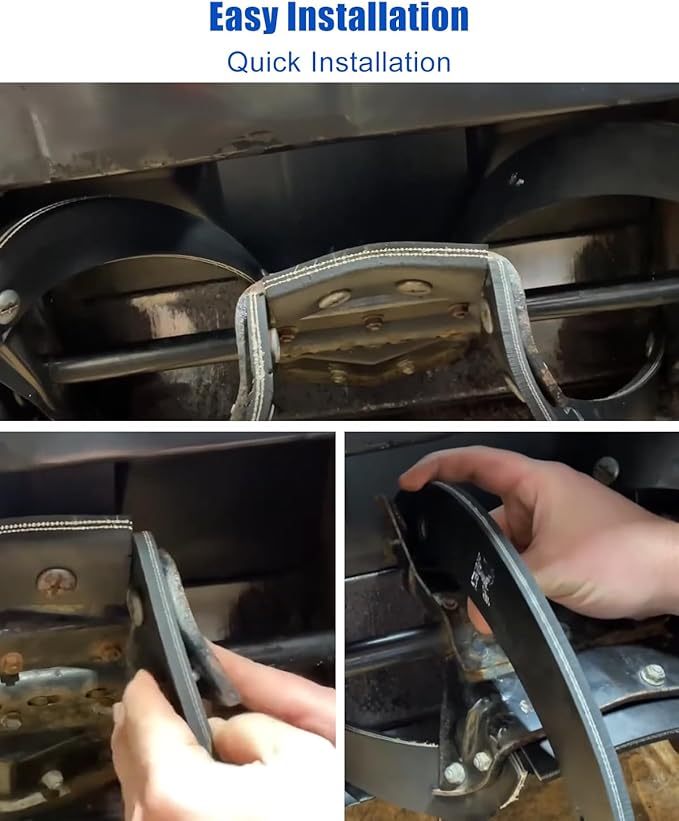 Snow Shovel Rubber Propeller Blades Fit for Honda HS520 HS720 Replace 72427-V10-020 72428-V10-020 72443-V10-020