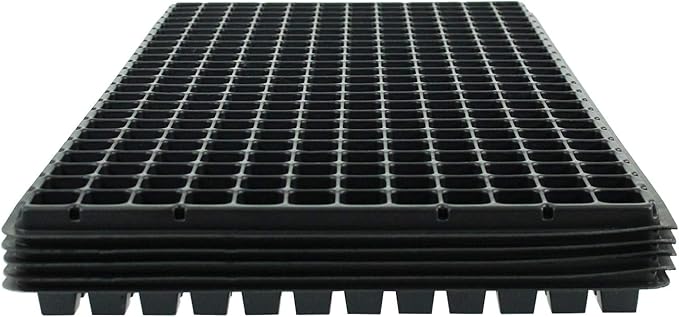 Handy Pantry 288 Common Element Standard Vacuum Plug Tray - 5 Sheets of 288 Cells Each - 12x24 Configuration - Garden, Nursery, Greenhouse, Seed Starting