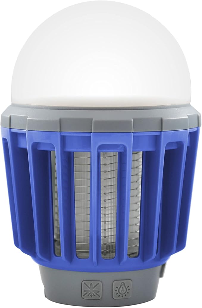 Wisely Bug Zapper Outdoor/Indoor Electric, USB-C Rechargeable Mosquito Killer Lantern Lamp, Portable Insect Electronic Zapper Indoor, with LED Light, 3-Pack