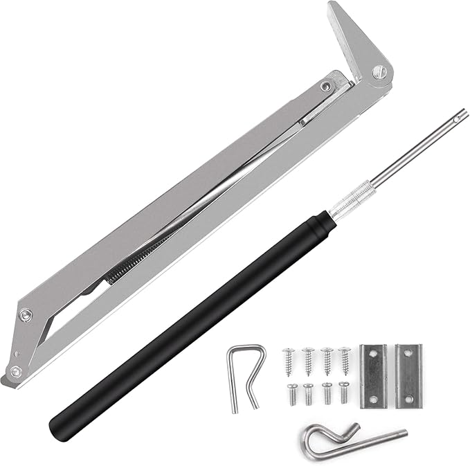 Greenhouse Vent Automatic Opener, Solar Heat Sensitive Roof Vent Opening Kits, Auto Ventilation Window Opener Agriculture Greenhouse Accessories Lifts 15 Lbs