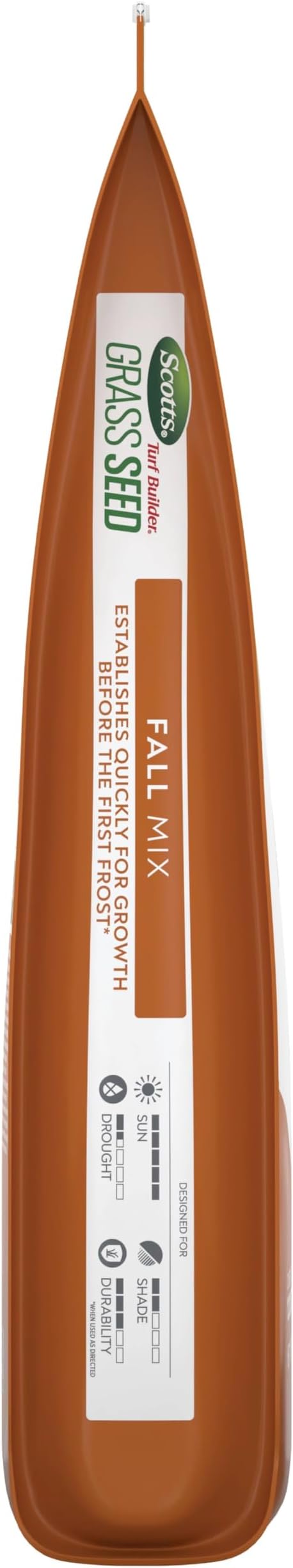 Scotts Turf Builder Grass Seed Fall Mix, Grass Seed Mix with Fertilizer and Soil Improver, 16 lbs.