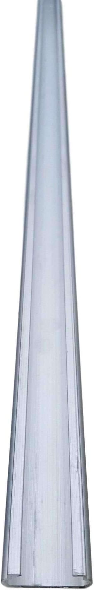 Bootstrap Farmer Lock Channel for Greenhouse Spring Wire U-Channel, 20 Pack, for Plastic Poly Film and Shade Cloth Attachment