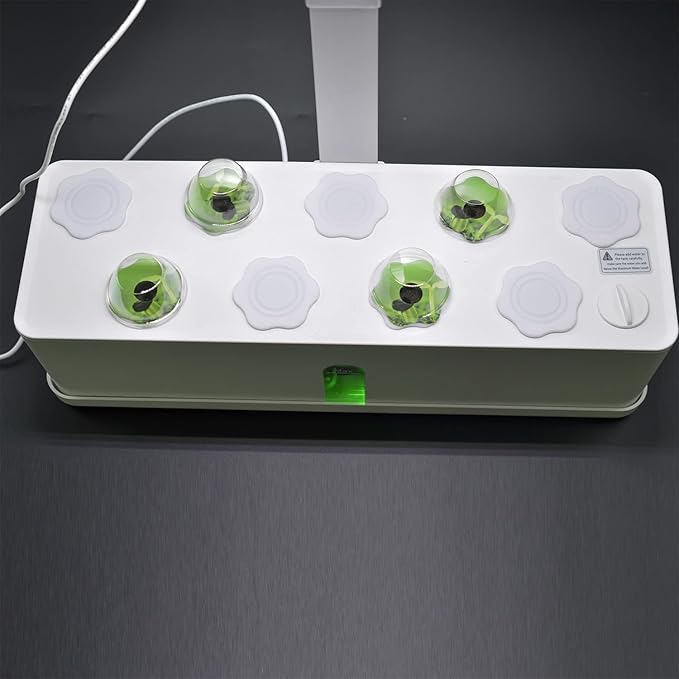 Plant Spacer Cover Compatible with Aerogarden Spacer Lid Cap for Indoor Hydroponic System Platform Spacers Kit (White 20 Pack)