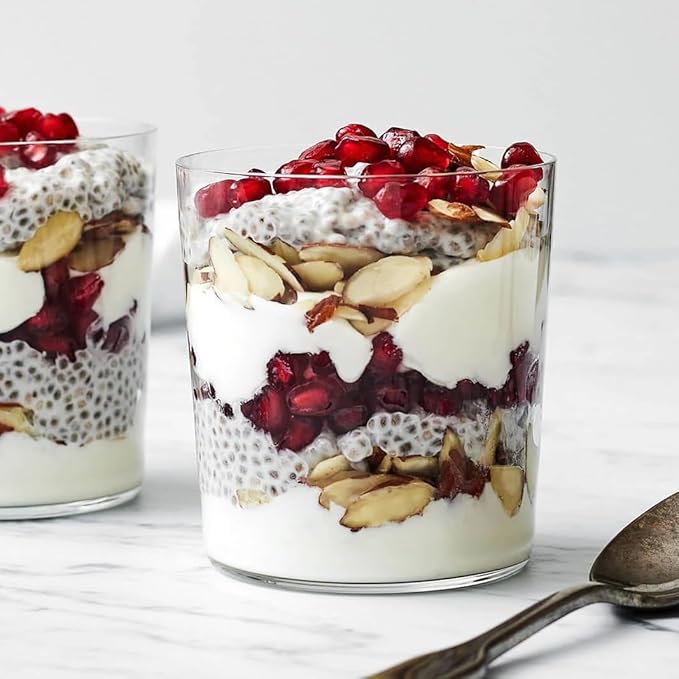 Live Pomegranate 'Wonderful' Plants (Punica Granatum 'Wonderful') - Fruit-Bearing, Drought-Tolerant, Easy to Grow (4 stevia Cups)