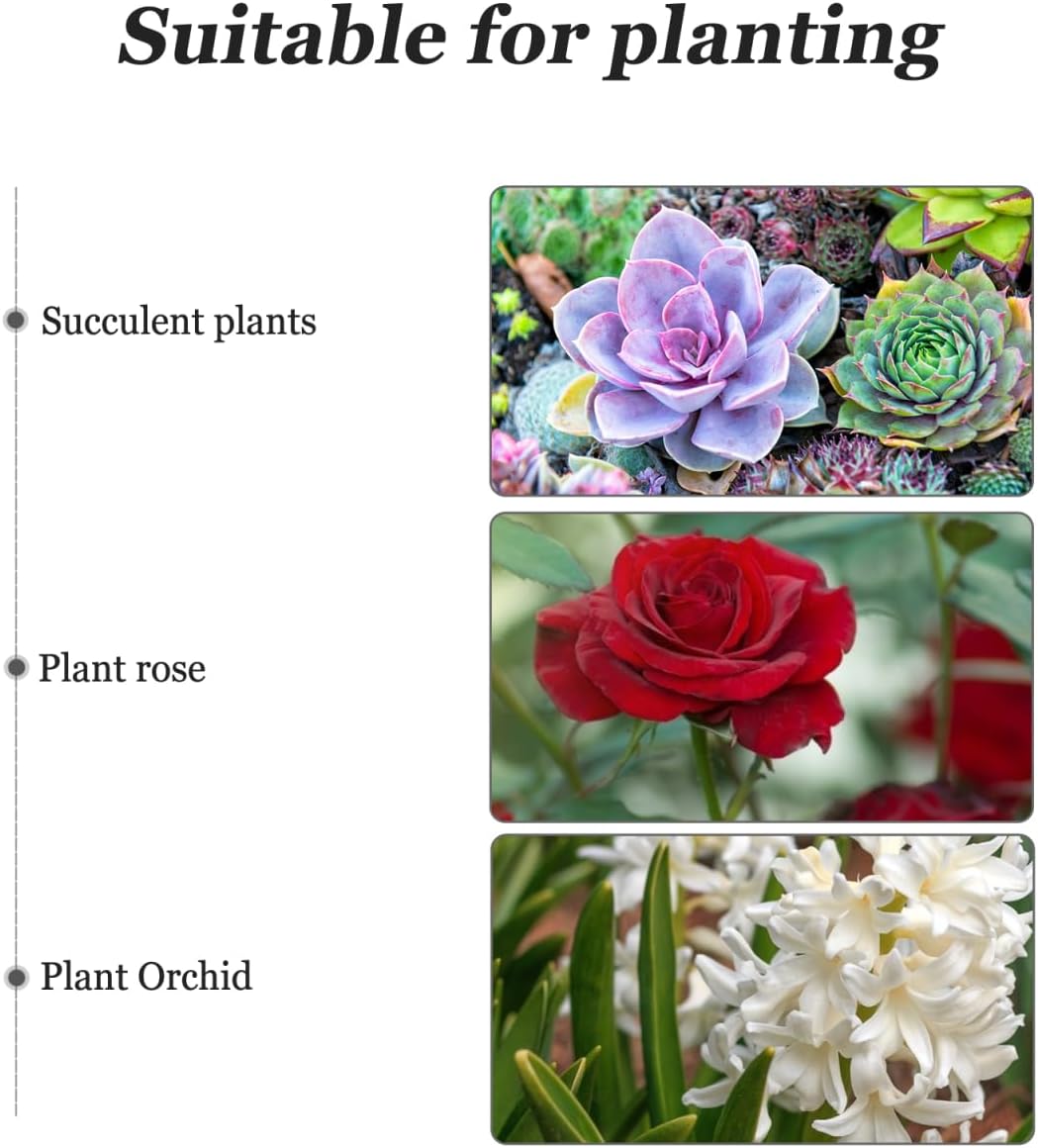 Wooden Barrel Flower Pot - Rustic Planter for Indoor & Outdoor Use with Drainage Holes - 7 Inch Brown Planter for Decorative Plants & Vegetables