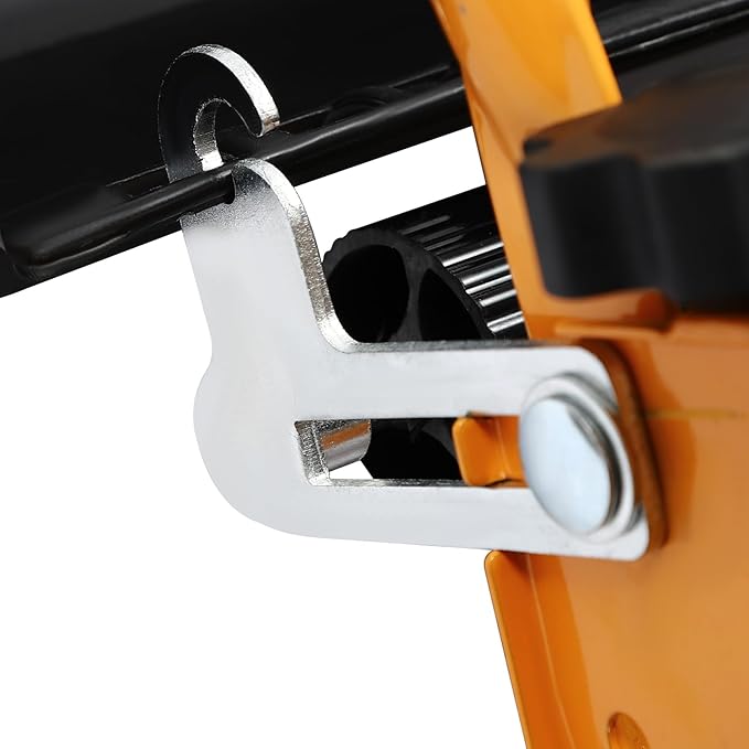 Lawn Mower, Wheeled Reel Mower with Grass Catcher Adjustable Height Manual Reel Push Walk Behind Dual for Cottage, Residential, Backyard, Park Landscaping (16 Inch)