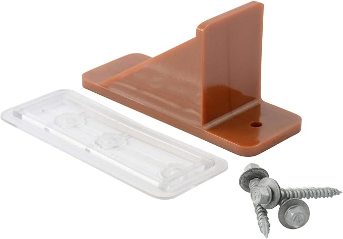 Color 50 Qty Commercial Bulk Pack (Snow Guards, Perfect Seal Gaskets & Screws) - Stop Snow from Sliding Off Your Metal Roof Snow Guard Block Stops Breaks (Copper)
