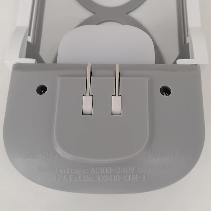 1 Fruit Fly Trap & 5 Adhesive Cartridges, Indoor Plug-in Bug Catcher, UV Light Fly Trap Captures Fruit Flies, Gnats, Houseflies, Moths, and Flying Insects for Kitchen, Bathroom, Plant Areas