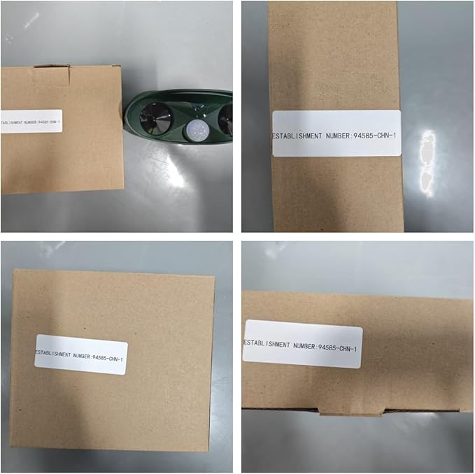 2025 Upgraded Solar Ultrasonic Animal Repeller Outdoor Cat Repellent Deer Repellent Devices with USB Charge, Animal Deterrent Device for Rabbit Raccoon Dog Squirrel Rodent Skunk for Yard Garden,2 Pcs