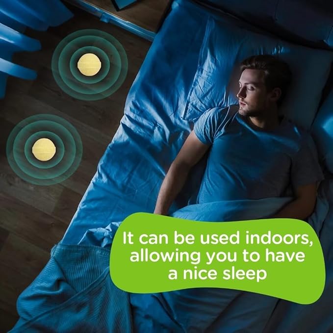 Mosquito Repellent Outdoor Patio, Mosquitoes Repellent Outdoor Powerful, Patio Mosquito Repellent for Yard, Camping, Child&Pets Friendly 10 Pack, Green