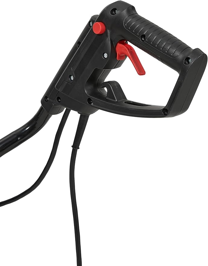 14 Electric Tiller Cultivator, 10Amp Corded Garden Rototiller with 4 Steel Tines, Adjustable Depth Wheels, Foldable Handle, Lightweight Portable Soil Cultivator for Gardening