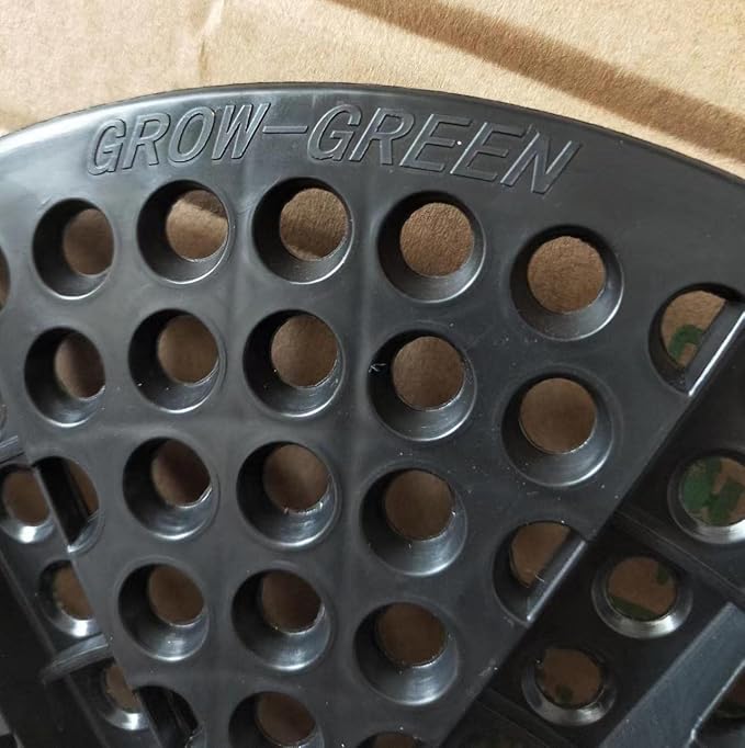 3 Gallon Air Pruning Container New Plastic Nursery Pot Fruit Vegetable Garden self-Planting pots, Size 10"x10", Black