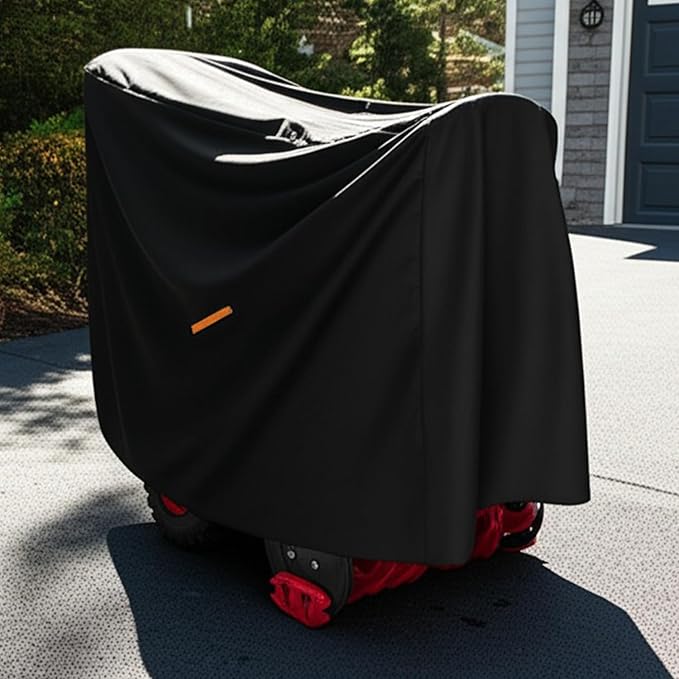 snow blower cover,snowblower covers,snow thrower cover - Universal Outdoor Protection - Guards Against Water, UV, Wind (58" L x 33.3" W x 52" H)