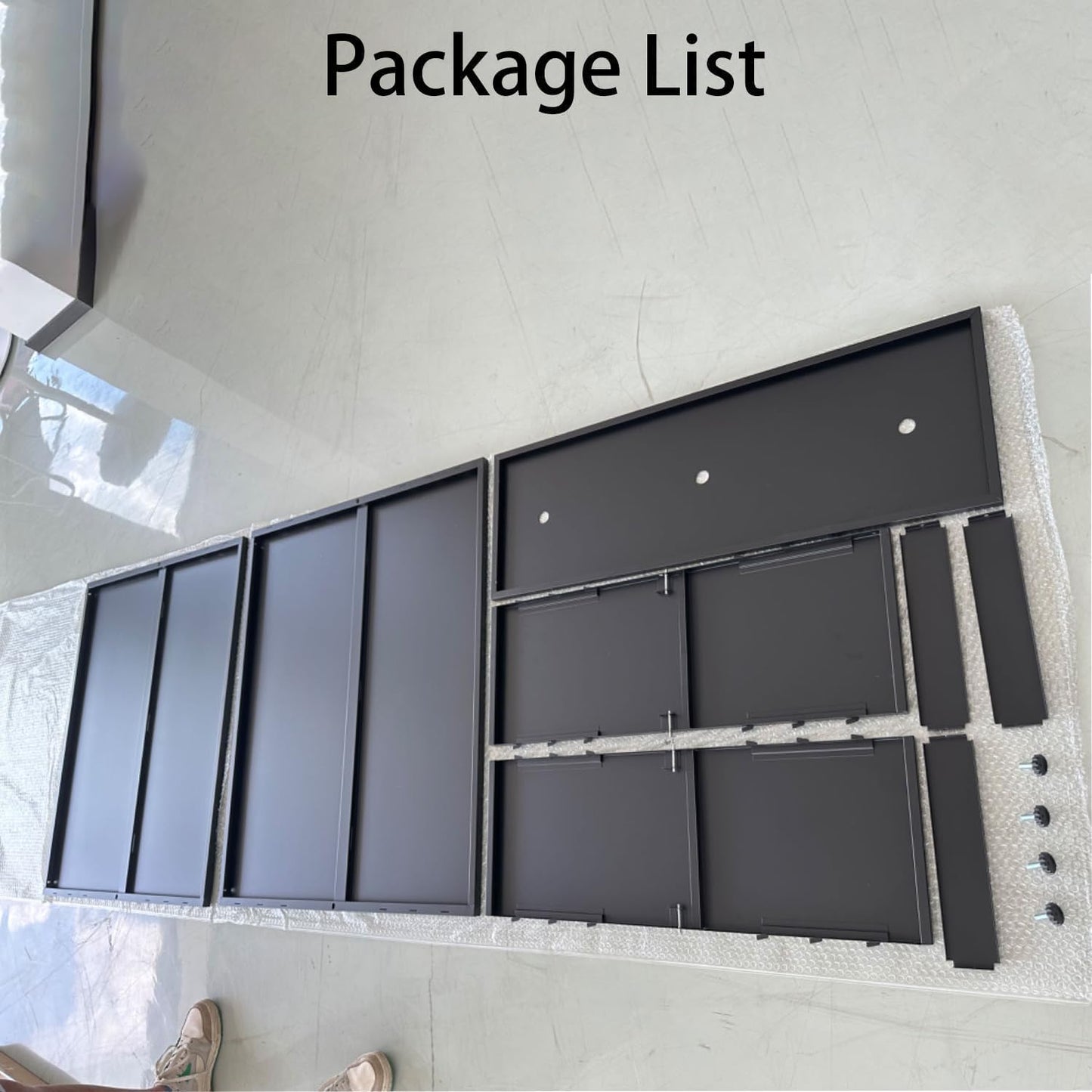 38" L x 13" W x 30" H Metal Tall Rectangular Planter - Large Planter Box for Outdoor Patio/Porch Modern Design for Plants, Flowers, Garden,Spliced Flower Pot (White)