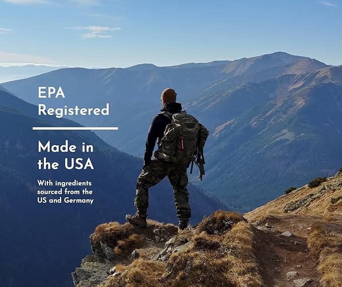 Proven Insect Repellent Spray, Keep Mosquitoes, Ticks and Flies Off, DEET Alternative Repellent, Up to 12-Hour Protection, Great for Camping or Hiking, 6 Ounce, Gentle Scent Spray, 2 Pack