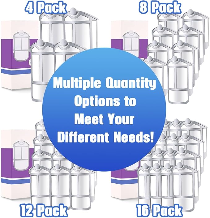 ZVVN 8 Pack Refill Cartridges, Refills Compatible with Indoor Light M364A and Max, Replacement 100% Fit (8 Refill Cartridges)