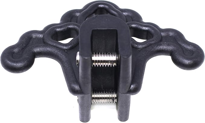 Plastic Roof Ice Guard Snow Guard Snow Stops for Standing Seam Metal Roofing - Multi-Color/Multi-Pack Listing (50, Black)