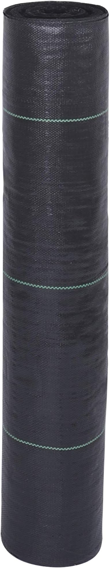 Weed Barrier Fabric 3.2oz Heavy Duty - 4ft x 100ft Landscape Fabric | Easy Install & Rugged Plastic Ground Cover Weed Barrier with UV Protection for Gardens, Landscaping Fabric
