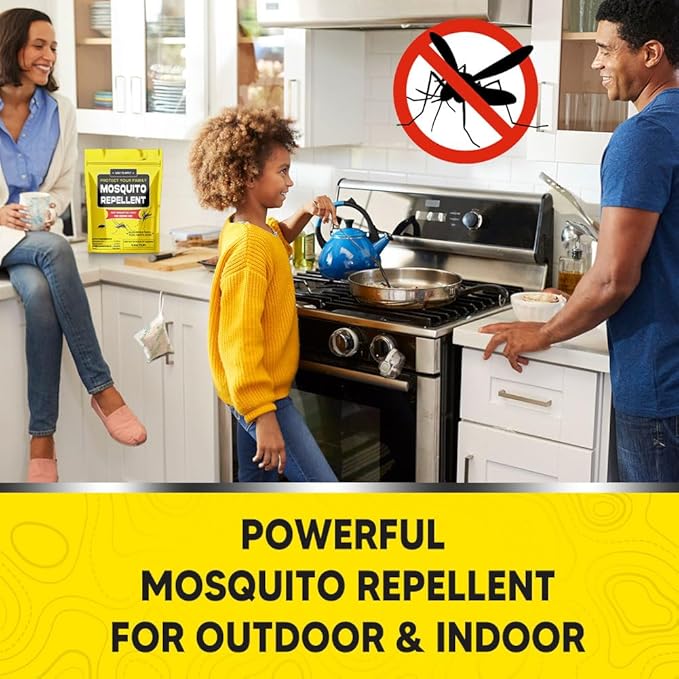 Mosquitoes Repellent Outdoor Patio, Mosquitos Repellant Indoor, Mosquito Deterrent Indoor,Mosquito Control for Room, Mosquito Repellents for Yard/Camping/Home/Travel 12-Pack