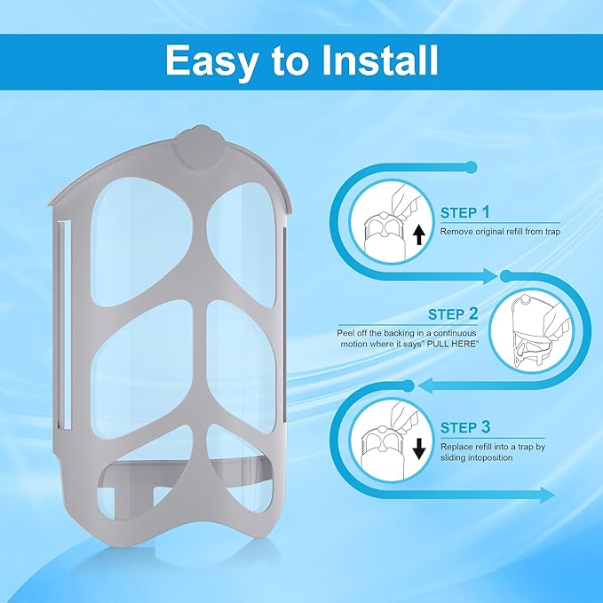12 Pack Refill Cartridge Kit Compatible with Zevo, Replacement Cartridges Kit for Plug-in Light M364 (12 Refill Cartridges)