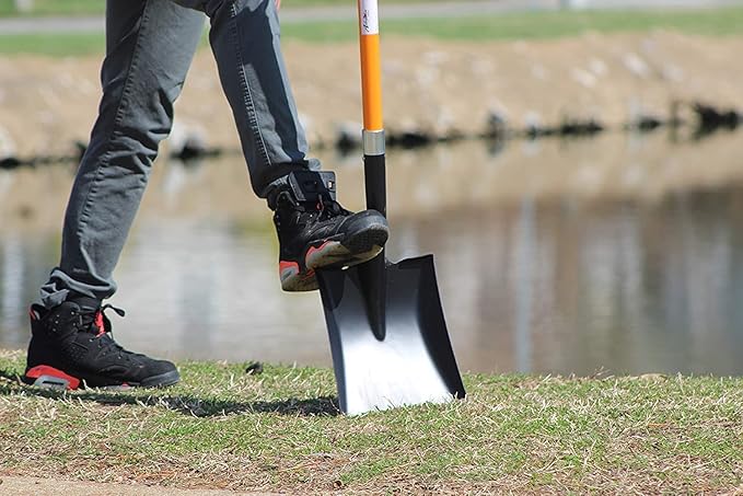 Ashman Transfer Shovel (6 Pack) – 41 Inches Long D Grip with Durable Handle – A Premium Quality Multipurpose Shovel for Heavy Duty Construction, Farming, and Outdoor works, Gardening, Landscape works.