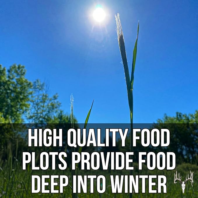 Last Resort Blend, 12LB EcoPack, Winter Food Plot Seed for Deer, Cereal Grain Rye, Wheat, Barley, Triticale & Oat Seeds Grow Whitetail & Turkey Attractants & Cold Hardy Hunting Food Plots