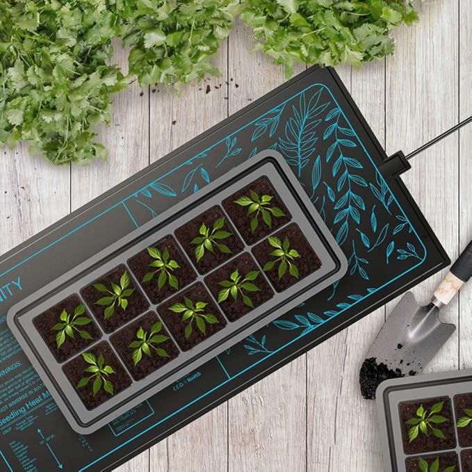 AC Infinity SUNCORE A7, Waterproof Seedling Heat Mat 48" x 20.75" MET & UL-Certified Heating Pad for Indoor Gardening, Hydroponics, Germination, Cloning