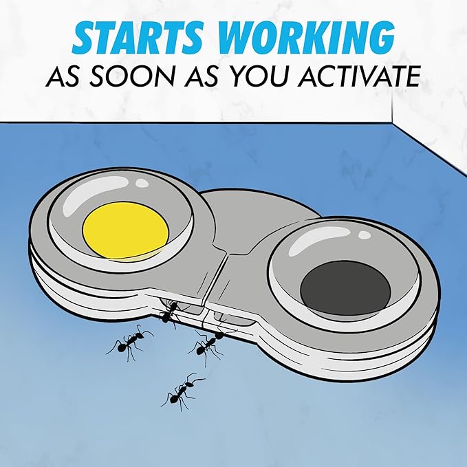 Combat Max 2 in 1 Ant Bait Station, 4 Count