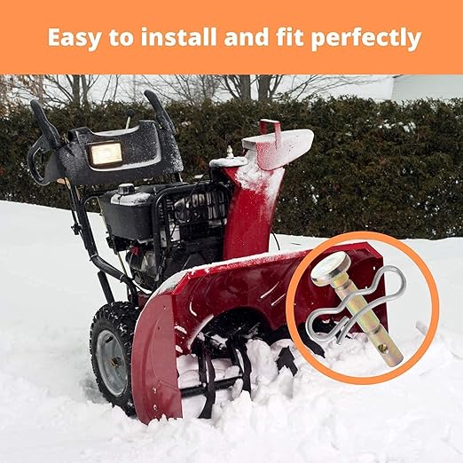 12 pcs 738-04124A and 714-04040 Shear Pins and Cotter Pins for Cub Cadet MTD Troy Bilt Snowblowers