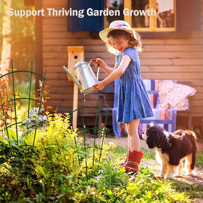 6-Pack Metal Trellis for Potted Plants, 32" Heavy Duty Garden Trellis for Climbing Plants, Rustproof Powder Coated Indoor/Outdoor Trellis for Climbing Vines, Flowers, Houseplants